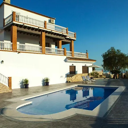 El Palomar Azul With Pool And Sea View 别墅 贝纳哈拉菲